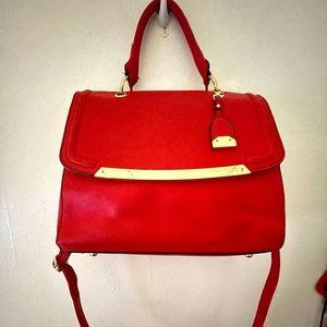 Red Aldo purse